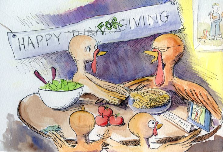 What Turkeys Do On Thanksgiving