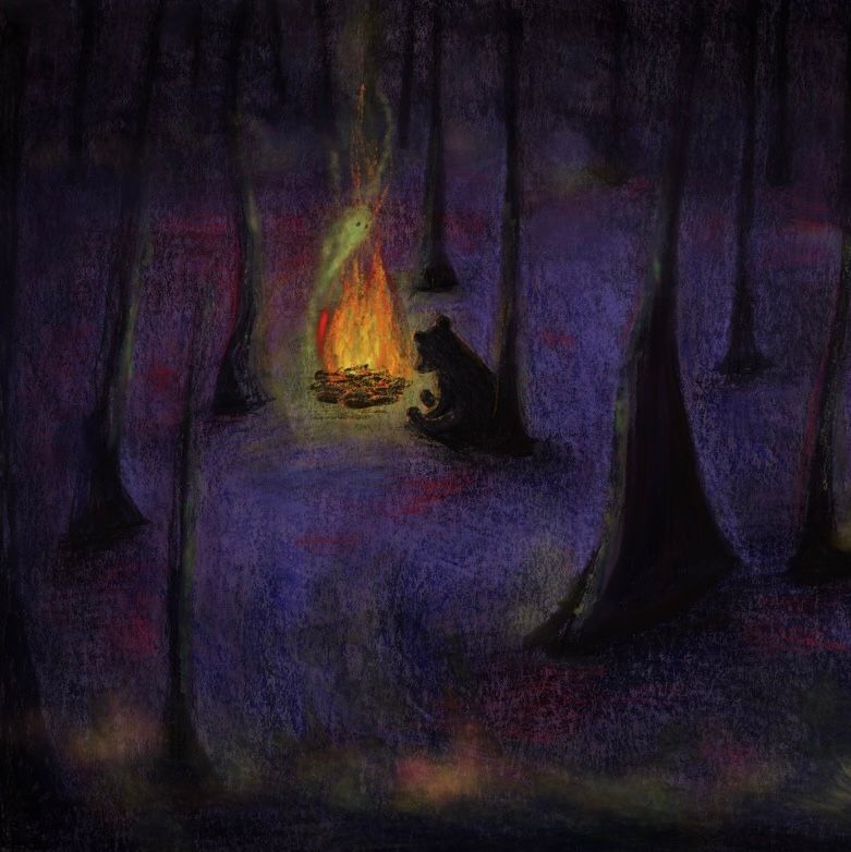 Campfire Bear